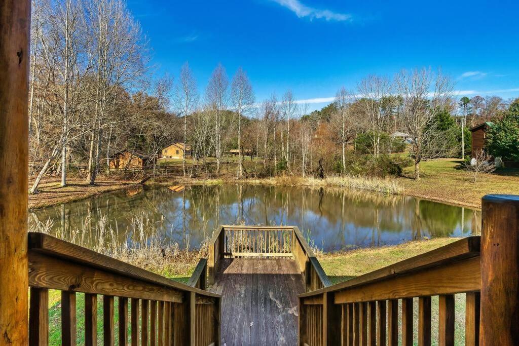 Spectacular Mtns Views With Private Hot Tub With Pool Table And Private Pond Villa เซอเวียร์วีล ภายนอก รูปภาพ